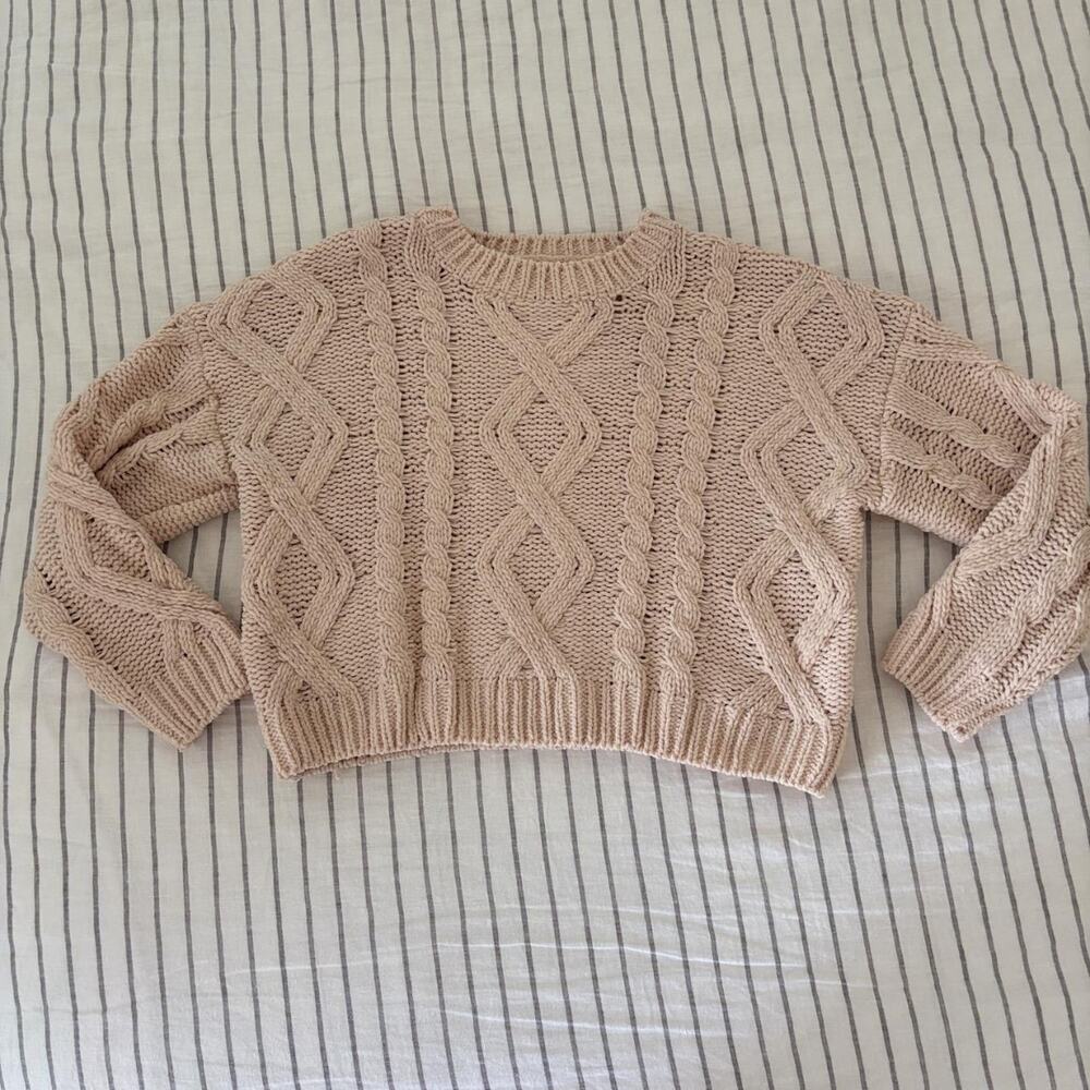 Altar'd state cable knit sweater